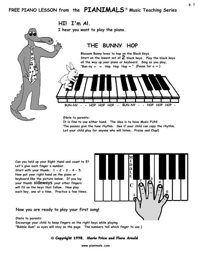 Worksheets Learning English Play The Piano Play The Piano